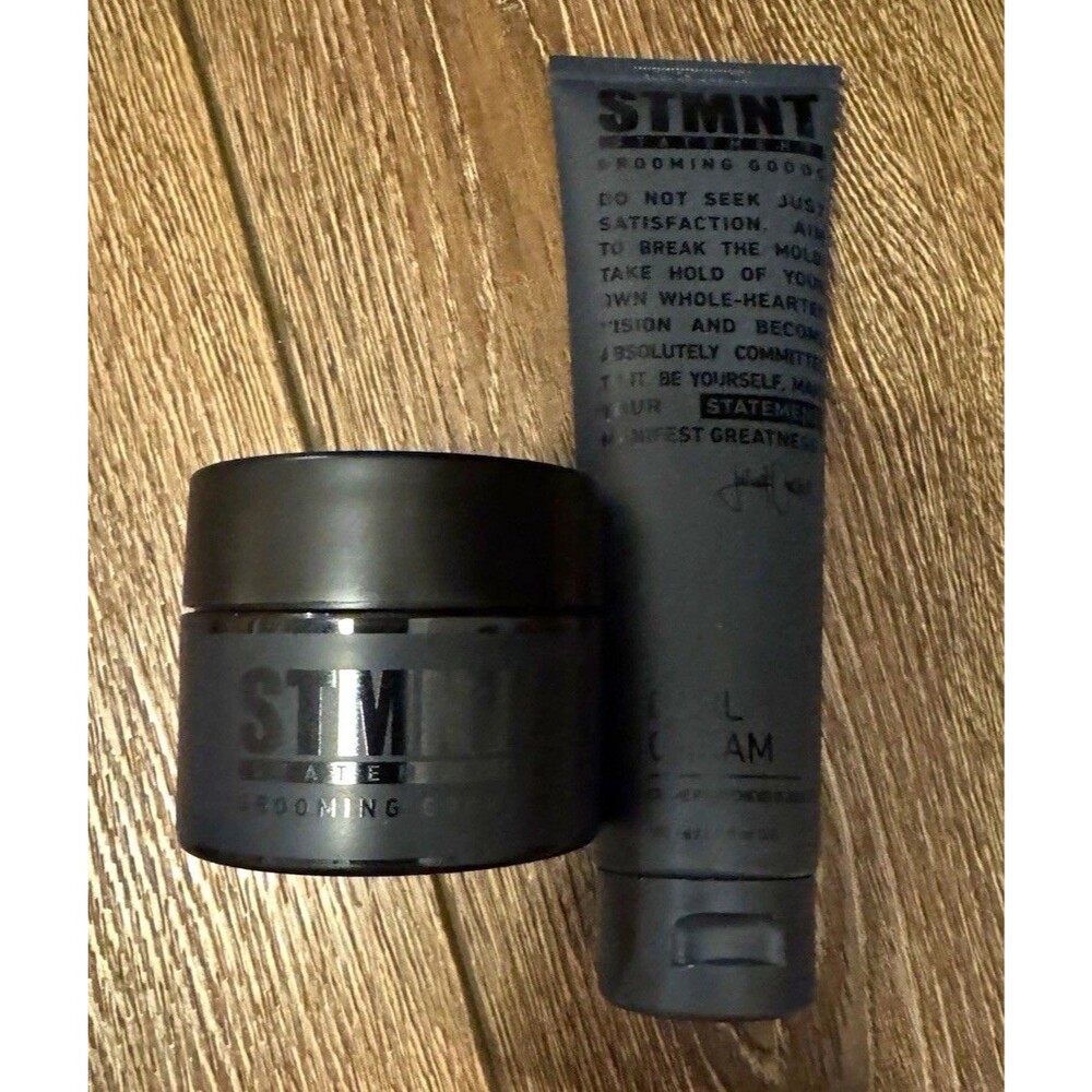 STMNT Statement Grooming Goods Hair Clay, Black, 150 ml, Diatomaceous Earth
